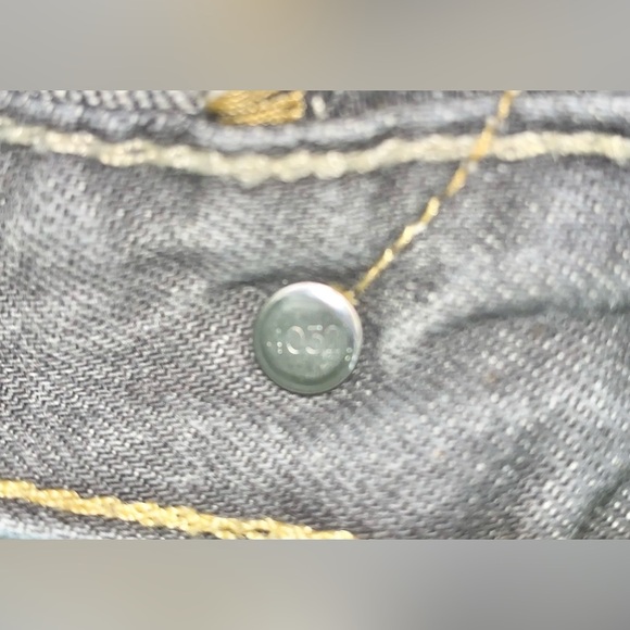 MENS VINTAGE GRAY LEVIS 32 X 29 SCHOOL FALL COLLEGE WASHED MELLOW BOOT  … - Picture 10 of 14